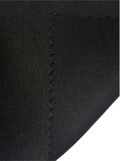 HN-PNST  08 全棉阻燃直貢緞 16*12  300G/M2 側面照